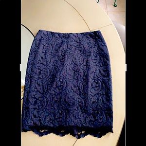 Cache black lace skirt 4